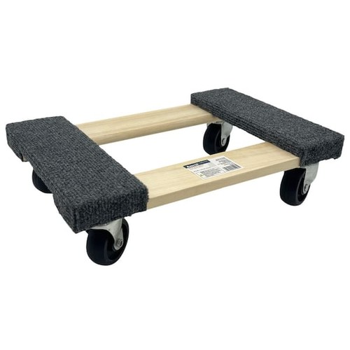 Wood furniture dolly 800 lbs - wood,